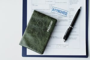Documents For Making Visa Flat Lay
